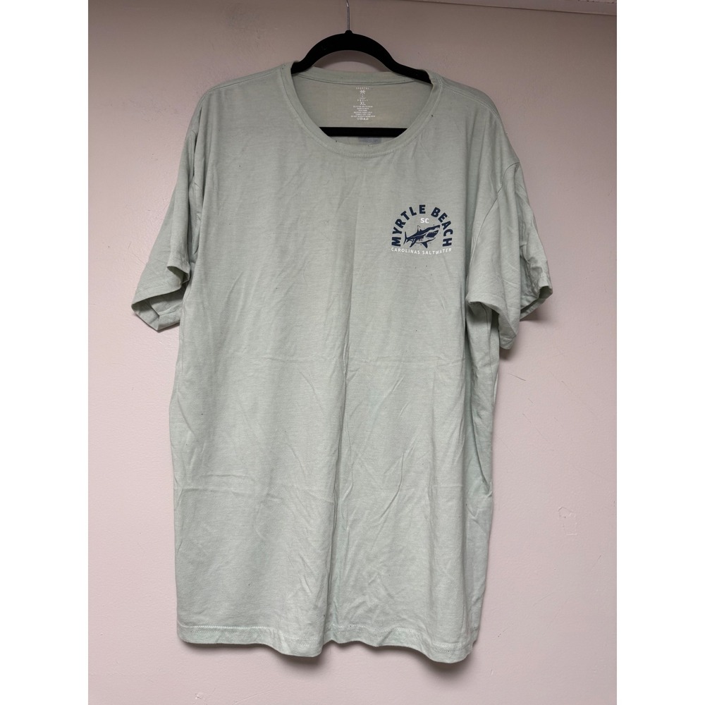 Coastal‎ Swell Myrtle Beach SC Shark Graphic T Shirt XL